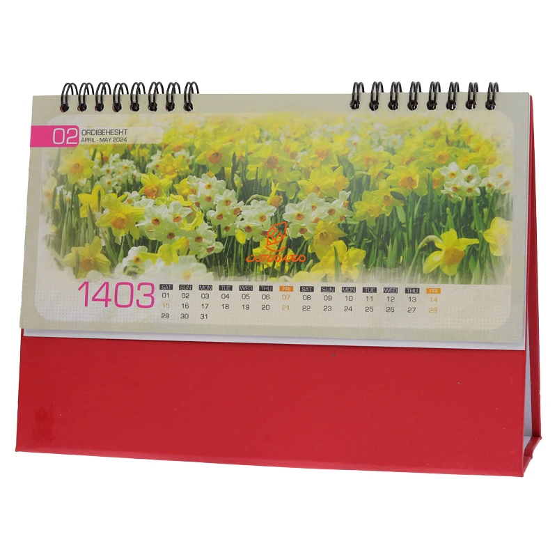 تقویم رومیزی 1403 طرح قرمز اژدها کیا (1)