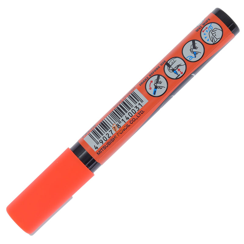 ماژیک گچی 5 میل نارنجی یونی UNI (5)