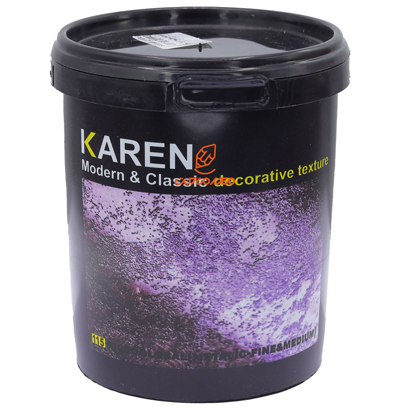 خمیر تکسچر میکروگلوبال بنفش هفت رنگ شاینی 1 کیلویی کارن