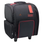 کیف بزرگ طبقاتی چرخ دار ابزار هنری EM