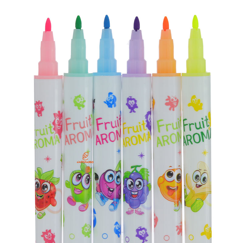 ماژیک علامت گذار دوسر پاستلی 6 رنگ 5008 یالونگ YALONG (1)