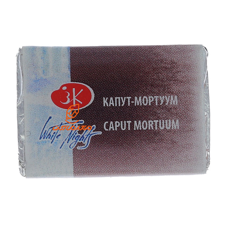 قرص آبرنگ زرشکی سوخته (Caput Mortuum) کد 604 سن پترزبورگ