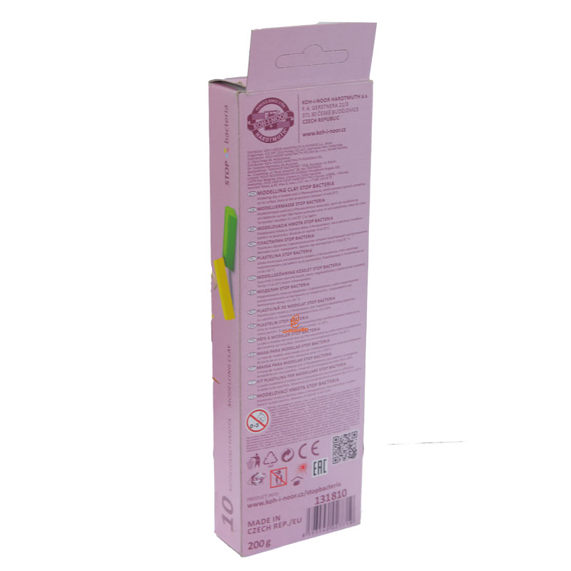 خمیر بازی 10 رنگ آنتی باکتریال کد 1810 کوه نور (3)