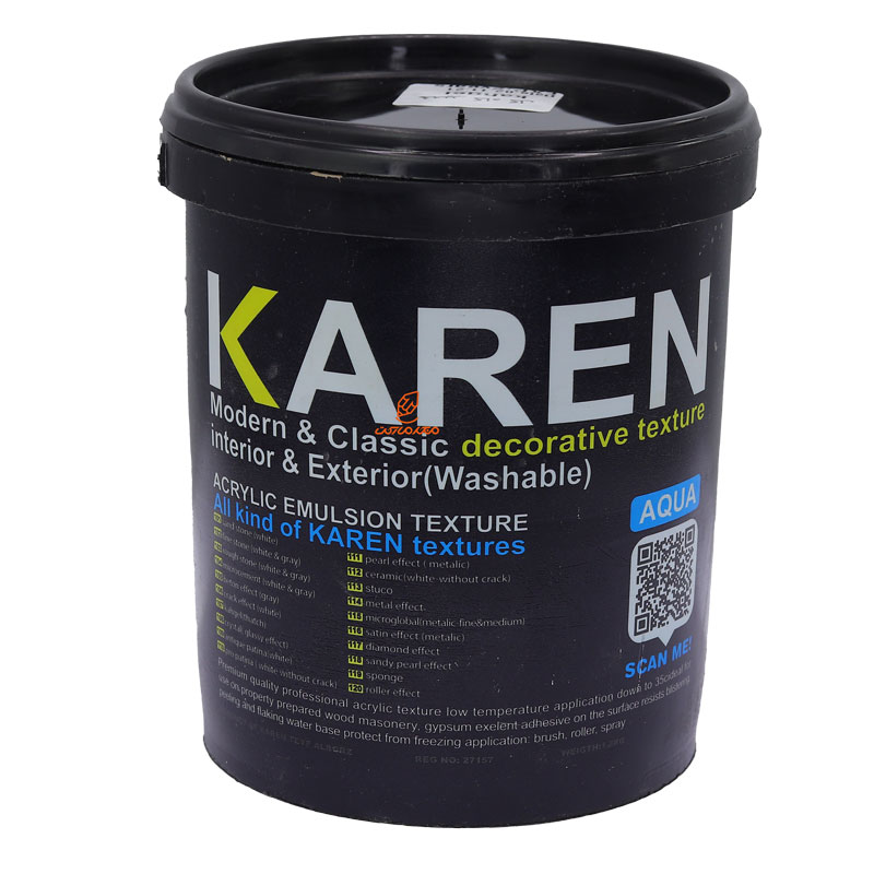 خمیر تکسچر کاه گل 1 کیلویی کارن