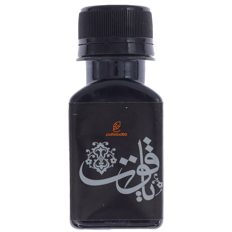 مرکب خوشنویسی مشکی 60 میل یاقوت نقره ای امیران