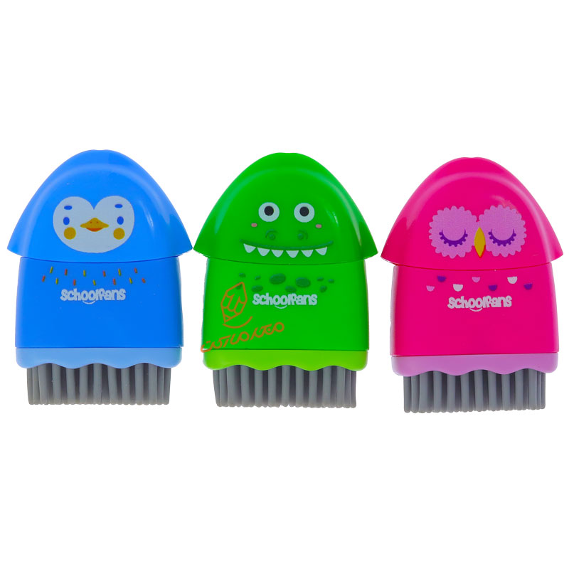 تراش+پاک کن فرچه دار فانتزی 92652 اسکول فنس SCHOOLFANS