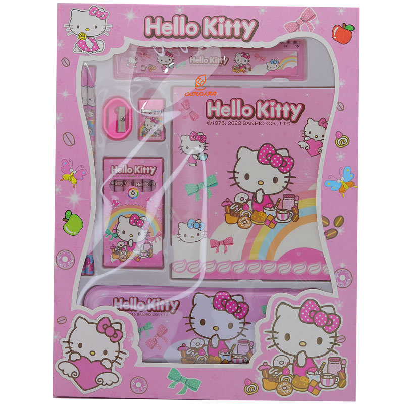 ست تحریر طرح کیتی کد 8012