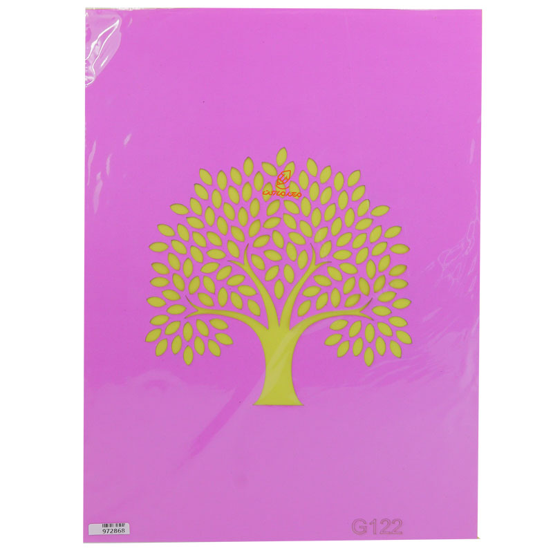 شابلون استنسیل 30*40 طرح درخت کد G122 مجد