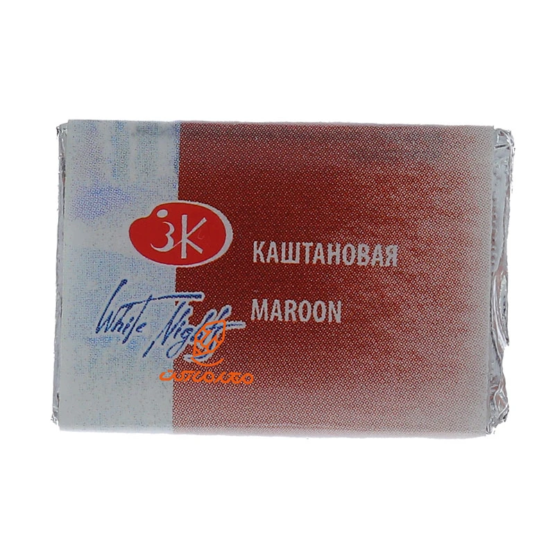 قرص آبرنگ مارون (Maroon) کد 432 سن پترزبورگ (2)