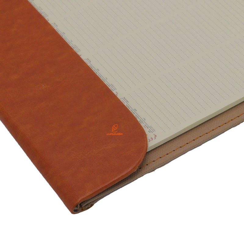 تقویم رومیزی 1403 عسلی مدل دستیار منشی ایلیا (1)