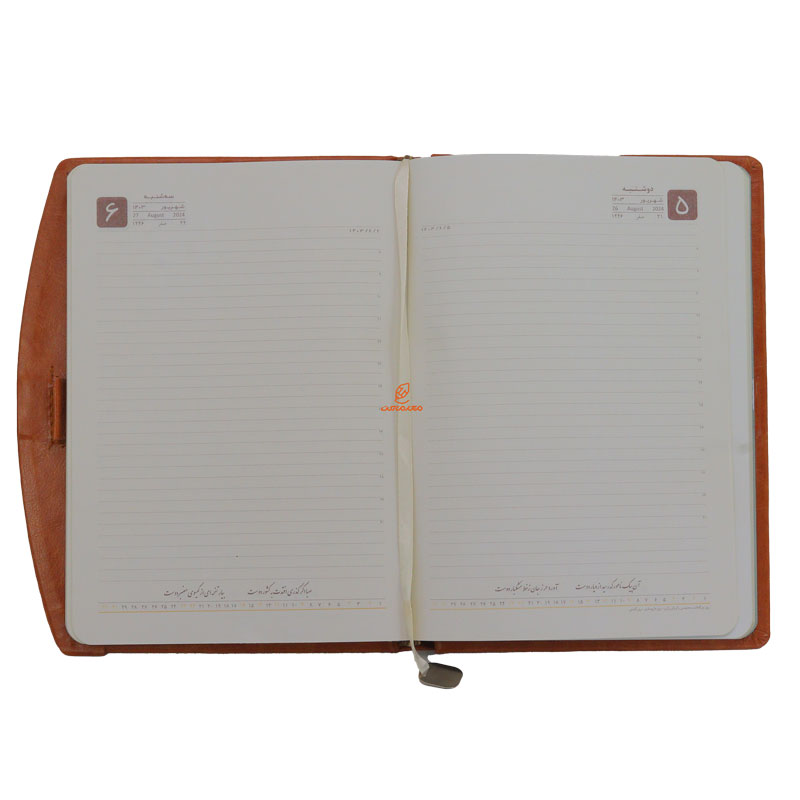 سالنامه (سررسید) 1403 ترمو جلد سخت لبه دار ایلیا 235 (1)