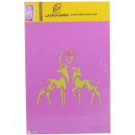 شابلون استنسیل 3040 طرح گوزن کد A102 مجد (1)