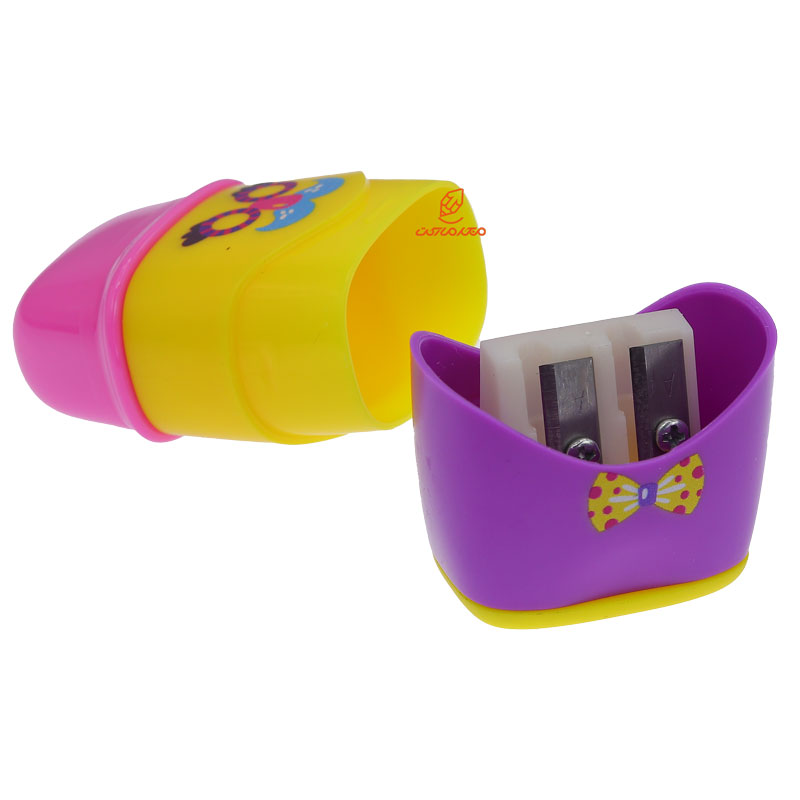 تراش پاک کن دار آدمک زرد 92653 اسکول فنس SCHOOLFANS (1)