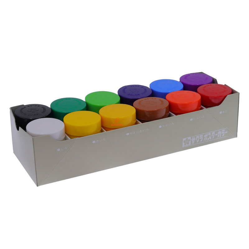 گواش 12 رنگ مدل PW12 ساکورا SAKURA (8)