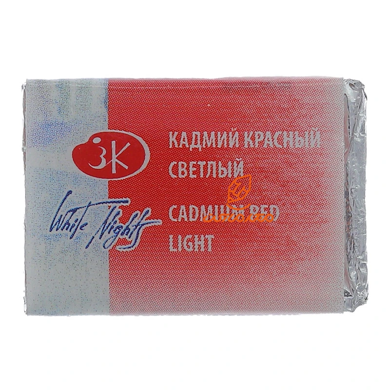 قرص آبرنگ قرمز روشن (Cadmium Red Light) کد 302 سن پترزبورگ (2)