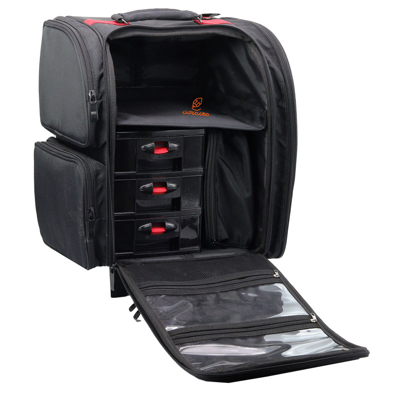 کیف طبقاتی چرخ دار ابزار هنری EM (7)
