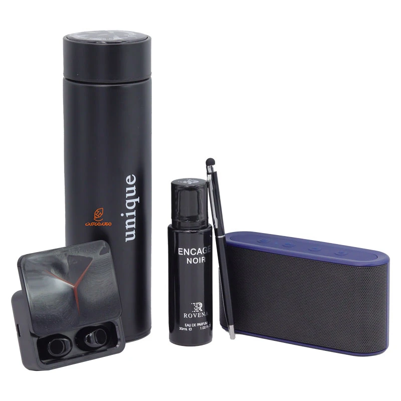 ست مدیریتی 1009 (فلاسک+اسپیکر+ایرپاد+عطر+خودکار) نادری (6)