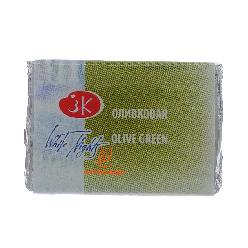 قرص آبرنگ سبز زیتونی (Olive Green) کد 727 سن پترزبورگ