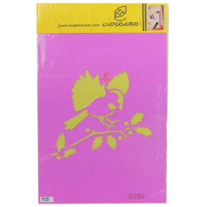شابلون استنسیل 30*40 طرح پرنده کد G154 مجد