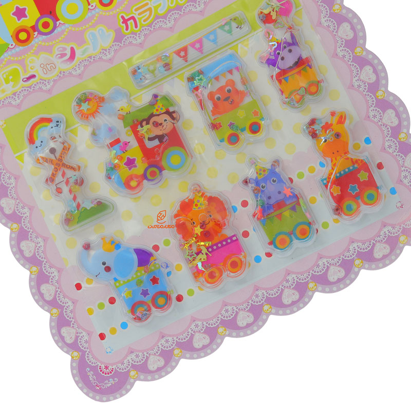 برچسب (استیکر) آکواریومی طرح حیوانات جنگل SHE-218 (1)