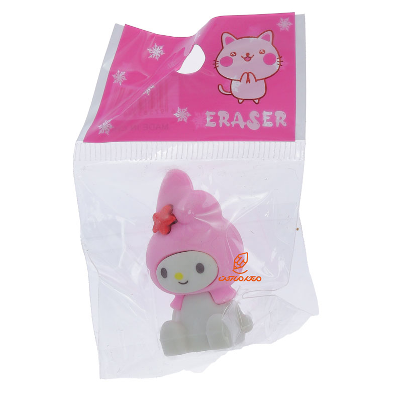 پاک کن فانتزی طرح خرگوش کلاه صورتی (2)