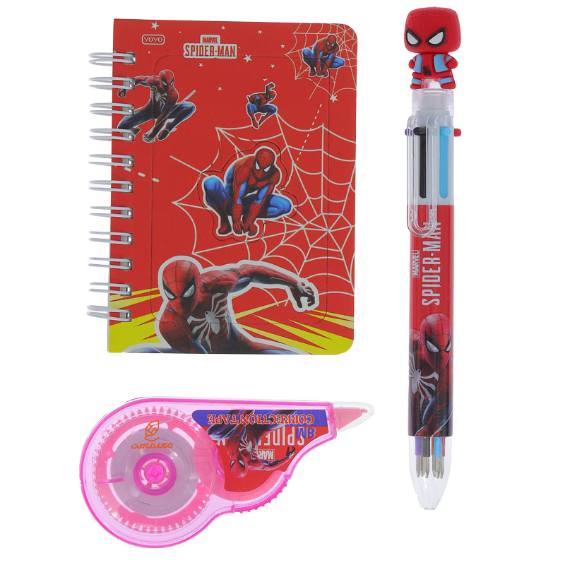 ست تحریر طرح مرد عنکبوتی کد 8023 (4)