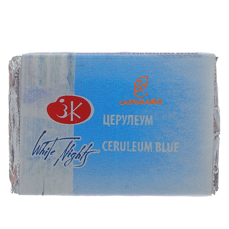 قرص آبرنگ آبی سرولین (Cerulean Blue) کد 503 سن پترزبورگ