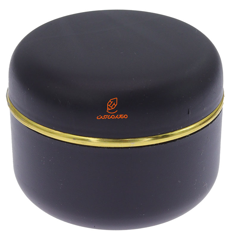 دوات پلاستیکی مشکی نوار طلایی