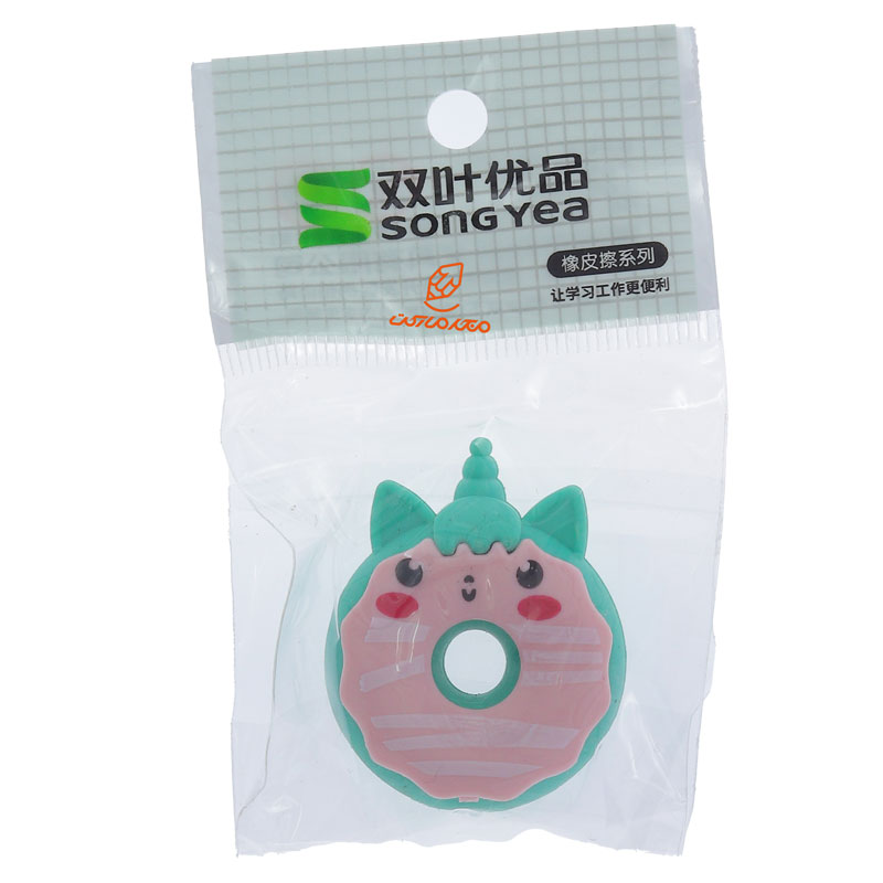 پاک کن فانتزی طرح دونات سبز (2)