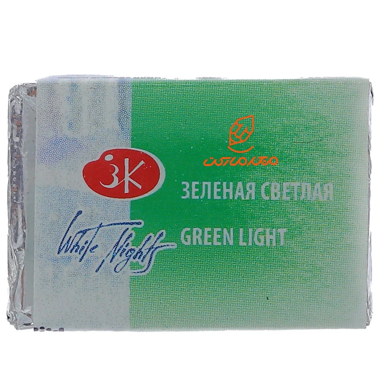 قرص آبرنگ سبز روشن (green light) کد 717 سن پترزبورگ (2)