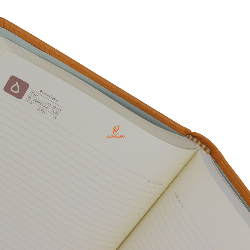 سالنامه (سررسید) 1403 ترمو جلد سخت ایلیا 245 (1)