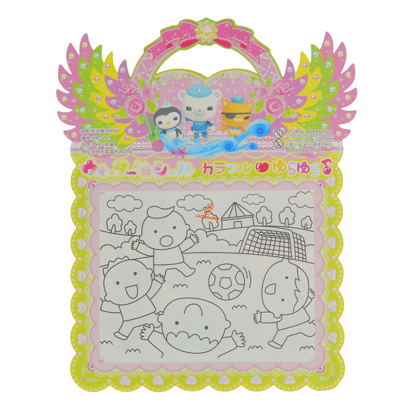 برچسب (استیکر) آکواریومی طرح پنگوئن SHE-225 (3)