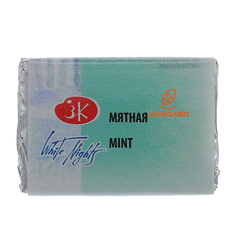 قرص آبرنگ سبز (mint) کد 735 سن پترزبورگ