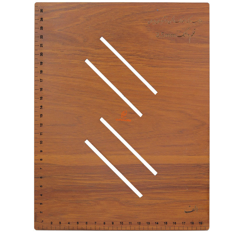 شابلون چوبی چلیپا بزرگ قلم دانگ