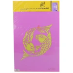 شابلون استنسیل 3040 طرح ماهی کد A126 مجد