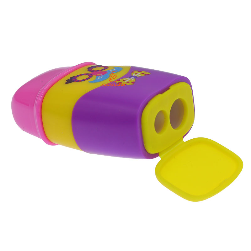 تراش پاک کن دار آدمک زرد 92653 اسکول فنس SCHOOLFANS (5)