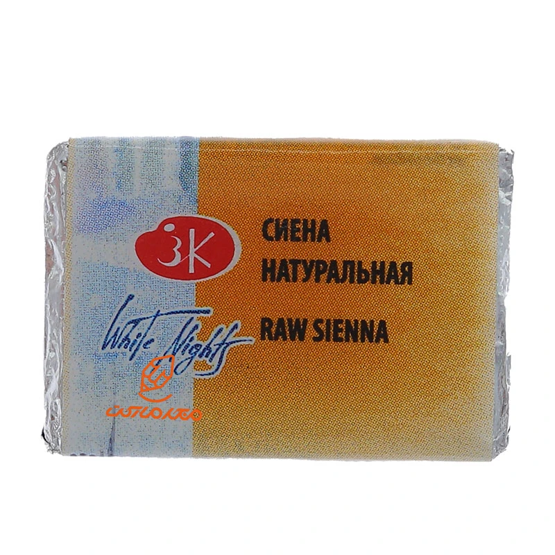 قرص آبرنگ خردلی (Raw Sienna) کد 405 سن پترزبورگ (2)