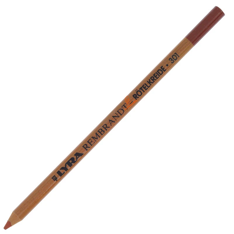 مداد گچی قرمز سفالی خشک 301 REMBRANDT لیرا LYRA (3)