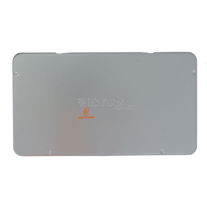 مداد رنگی 12 رنگ جعبه فلزی مدل POLYCOLOR PENCILS لیرا LYRA (4)