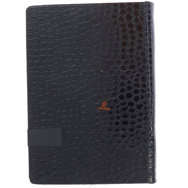 سالنامه (سررسید) 1403 وزیری طرح چرم مشکی عرش