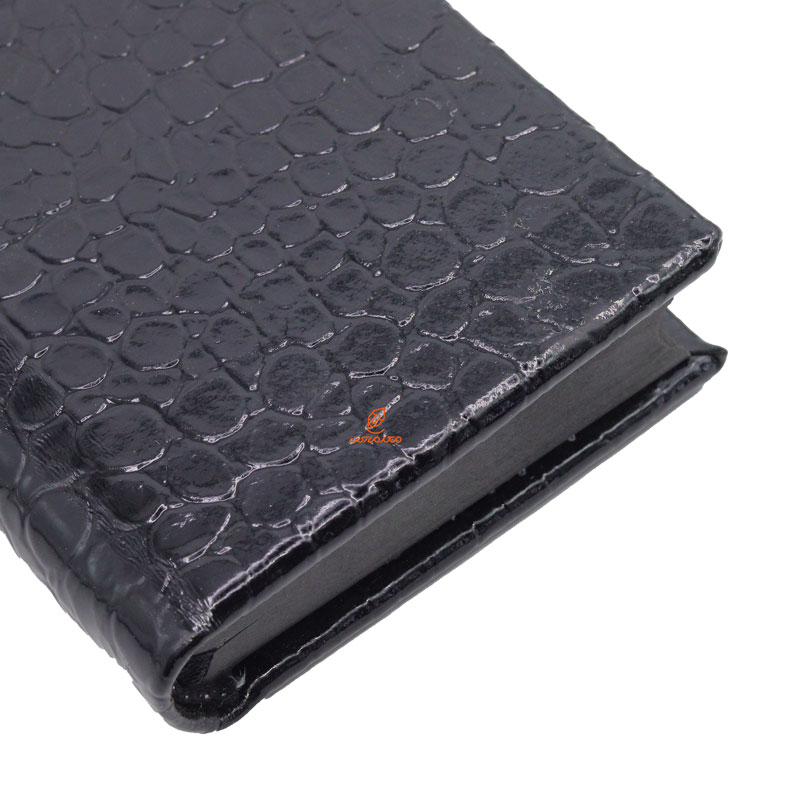 سالنامه (سررسید) جیبی 1403 پوست ماری مشکی کد 2 عرش (4)