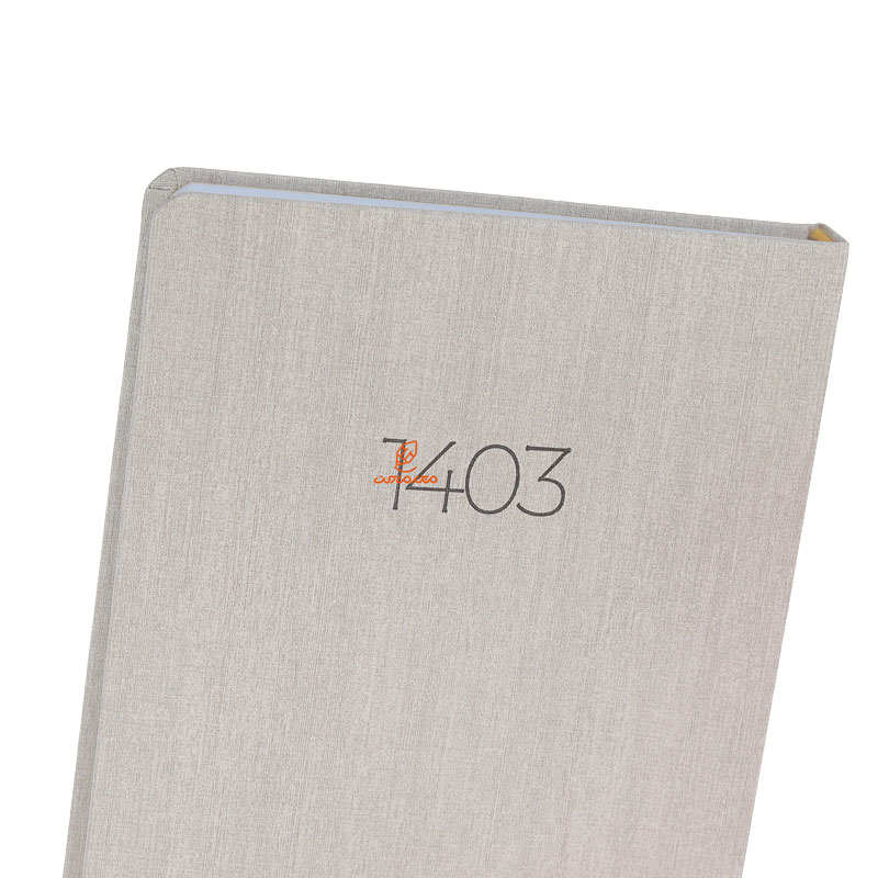 سالنامه (سررسید) 1403 وزیری جلد گالینگور کرمی دات نوت Dotnote (4)