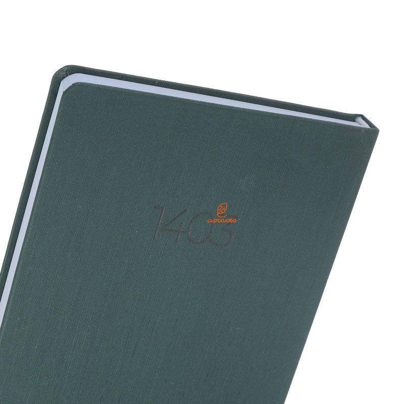 سالنامه (سررسید) 1403 وزیری جلد گالینگور سبز دات نوت Dotnote (4)