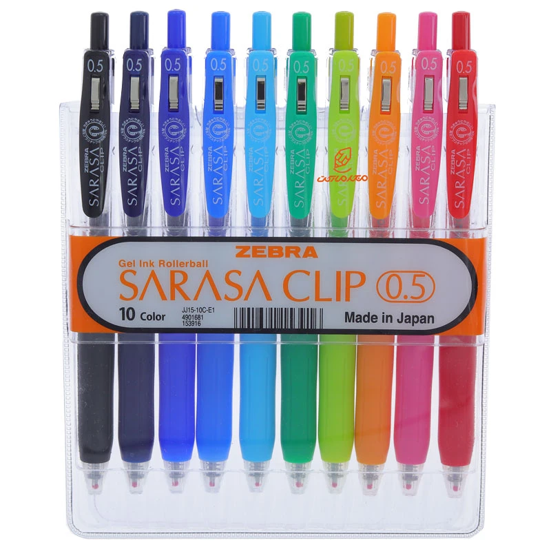 روان نویس 10 رنگ 0.5 میل زبرا مدل ساراسا کلیپ SARASA CLIP (4)
