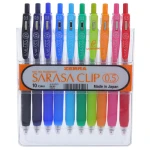 روان نویس 10 رنگ 0.5 میل زبرا مدل ساراسا کلیپ SARASA CLIP (4)