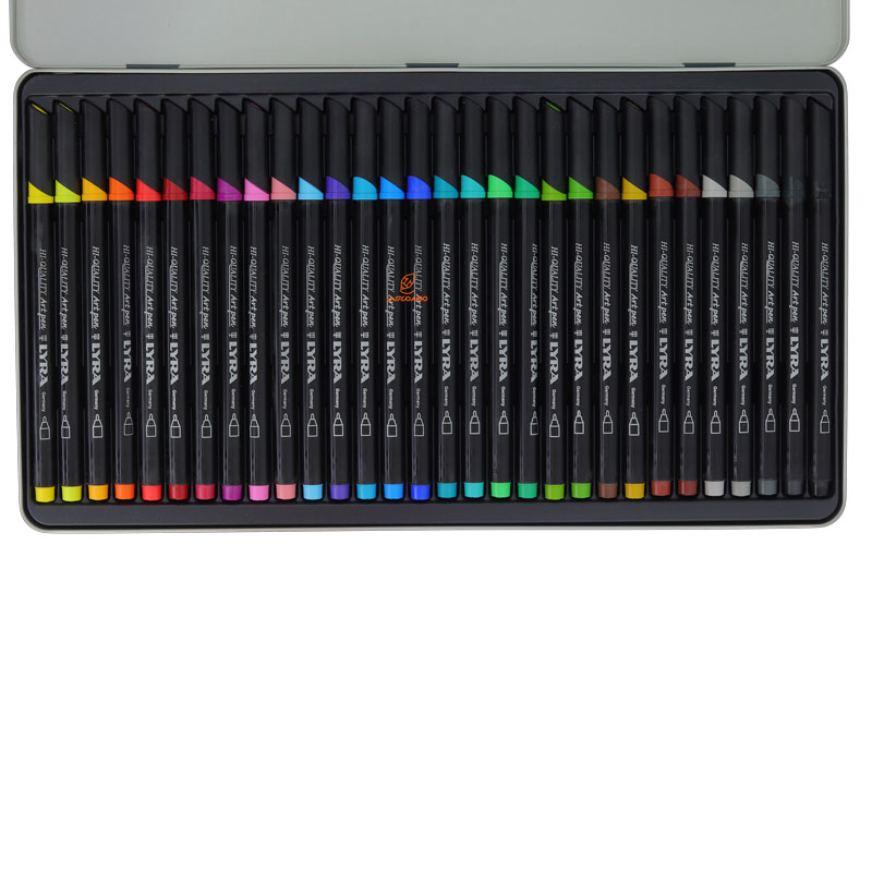 ماژیک طراحی حرفه ای 30 رنگ مدل ART PEN لیرا LYRA (1)