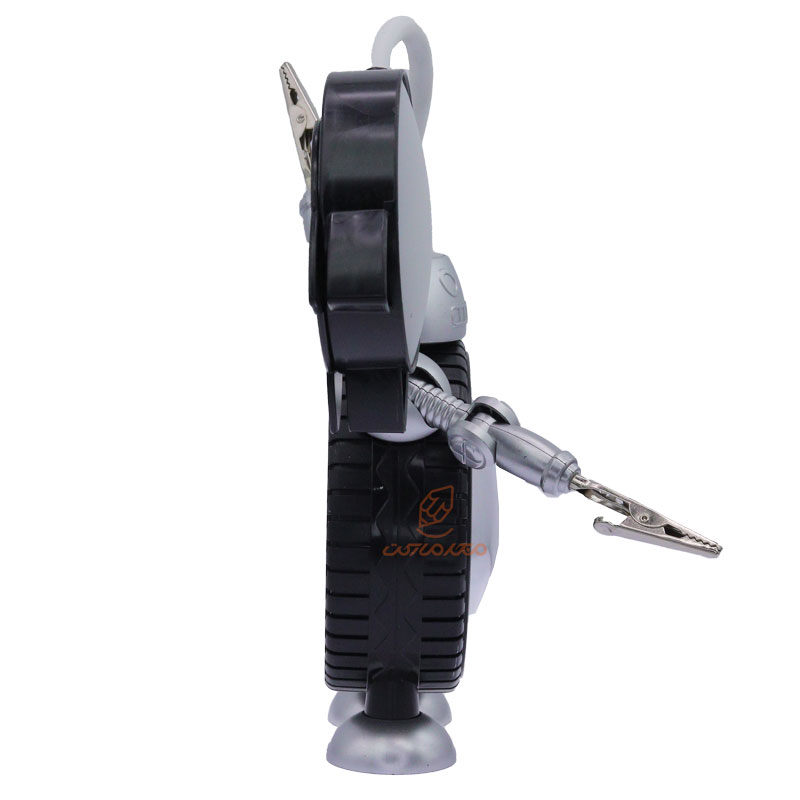 چراغ مطالعه+ساعت رومیزی فانتزی 1051 آدم آهنی (2)