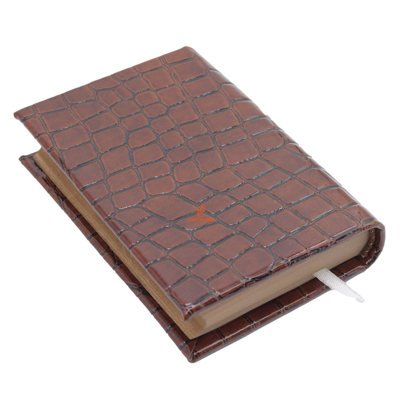 سالنامه (سررسید) جیبی 1403 پوست ماری قهوه ای کد 2 عرش (1)