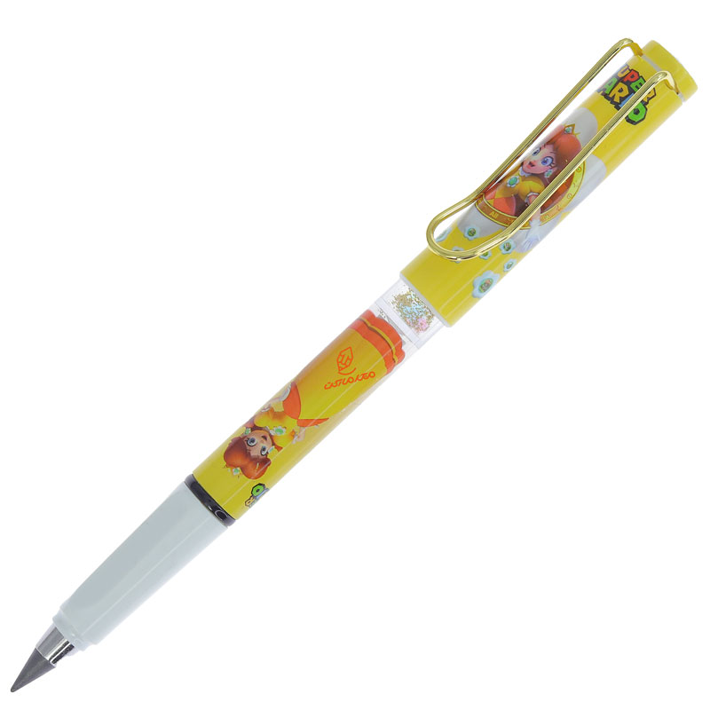 مداد بی نهایت مدل آکواریومی بدنه زرد SUPER MARIO