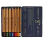 مداد رنگی آبرنگی 12 رنگ جعبه فلزی مدل REMBRANDT AQUARELL لیرا LYRA (4)